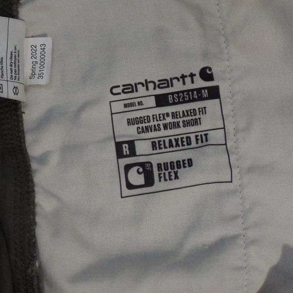 Carhartt Shorts Mens 40 Cargo Brown Rugged Relaxed Work Hike Capsule Preppy - Picture 3 of 12